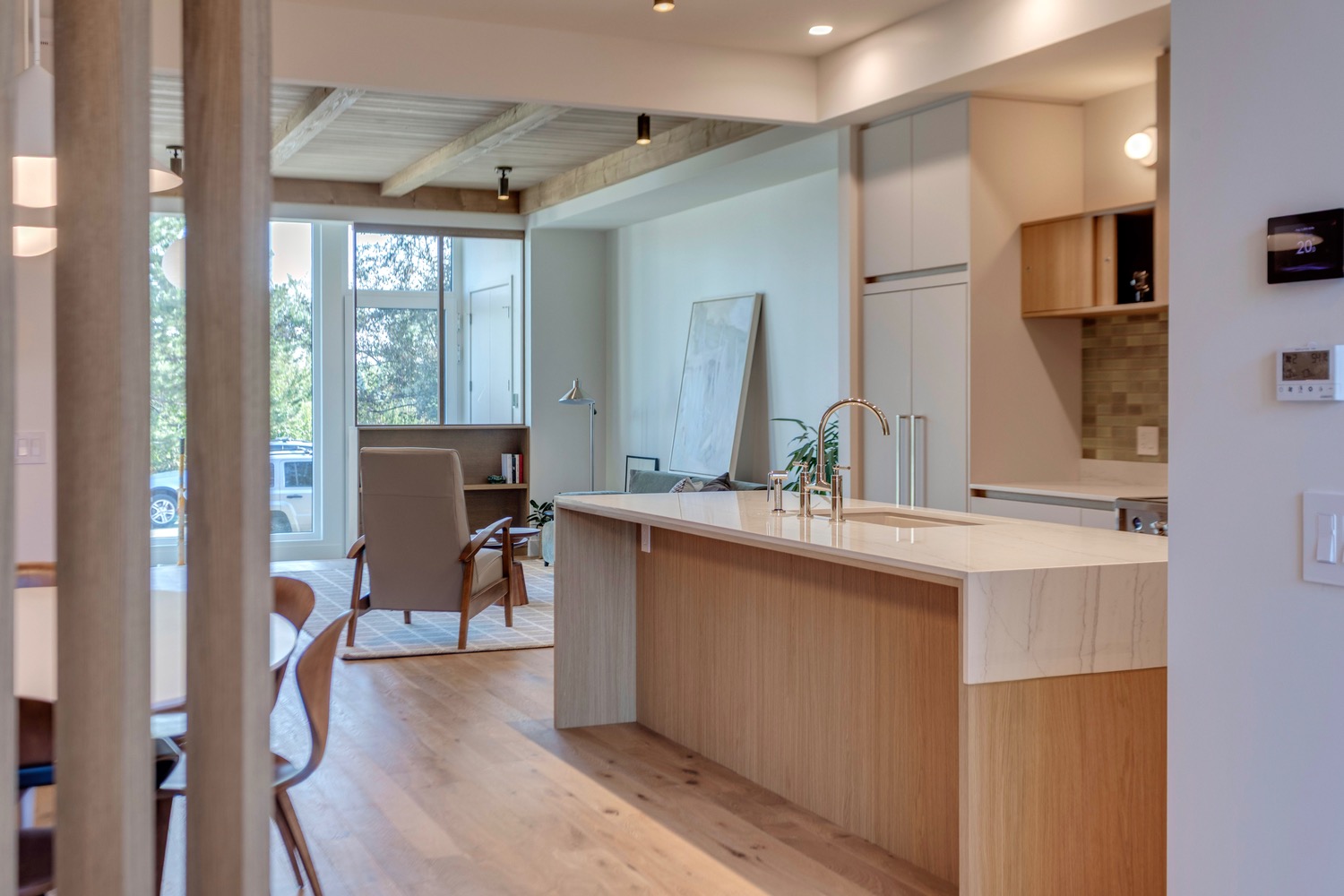 Kitchen in the Aspen in Strathearn with homes for sale by Holland and Associates Real Estate in Edmonton.